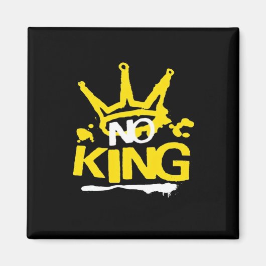Aimant No King Style Vintage (Devant)