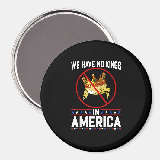 Aimant No Kings In America Save I Dissent Minimal Freedom (Recto/Verso)