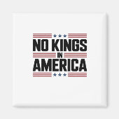 Aimant No Kings In America USA Creative Style (Devant)
