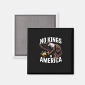 Aimant No Kings In America We The People Patriotic Style (Recto/Verso)