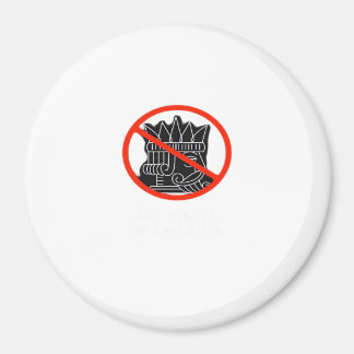 Aimant No Kings In The USA America Say No King Classic Re