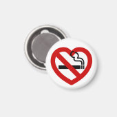Aimant No Love For Smoking Sign (Recto/Verso)