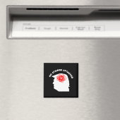 Aimant No Strings Attached Funny Sarcastic Saying Adult H (In Situ (Lave-vaisselle))