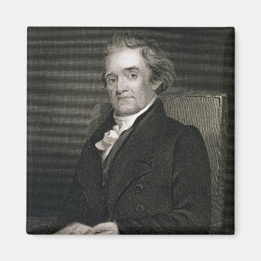 Aimant Noah Webster (1758-1843) gravée par Frederick W. (Devant)