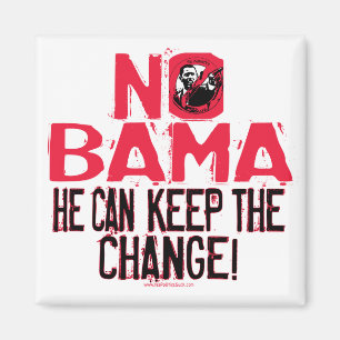 Aimant Nobama gardent le changement