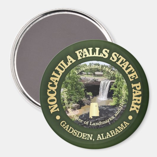 Aimant Noccalula Falls SP (Recto/Verso)