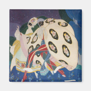 Aimant NOCTURNE WITH MASKS / Venetian Masquerade