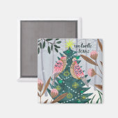 Aimant Noël 12 jours de Noël Deux tourterelles (Recto/Verso)