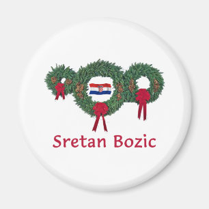 Aimant Noël 2 de la Croatie