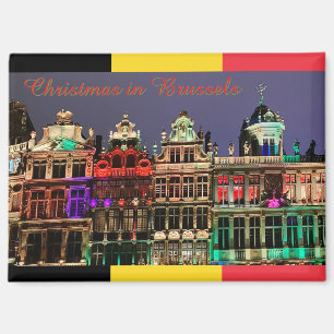 Aimant Noël à Bruxelles, Belgique voyage