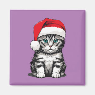 Aimant Noël à Kitten