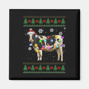 Aimant Noël à la vache