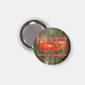 Aimant Noël à l'écrevisse (Recto/Verso)