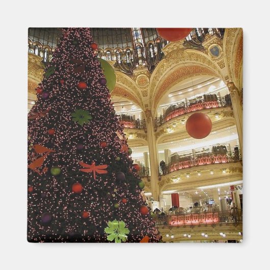 Aimant Noël à Paris (Devant)