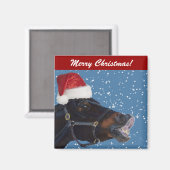 Aimant Noël à Pony (Recto/Verso)