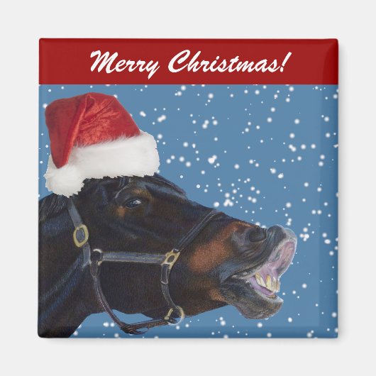 Aimant Noël à Pony (Devant)