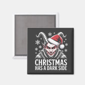 Aimant Noël a un côté sombre (Recto/Verso)