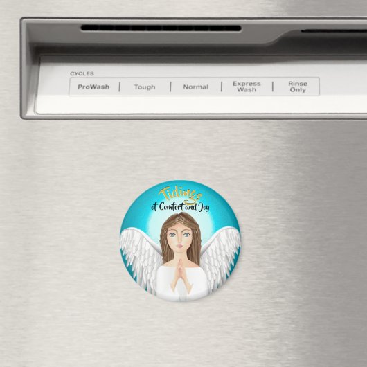 Aimant Noël Ange Fête (In Situ (Lave-vaisselle))