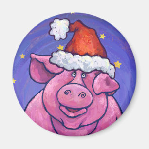 Aimant Noël au porc