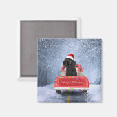 Aimant Noël aux canicules (Recto/Verso)