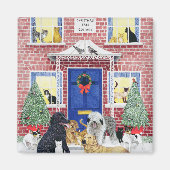 Aimant Noël chaud (Devant)