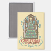 Aimant Noël chez HOGWARTS™ - Graphique de cookies (Recto/Verso)