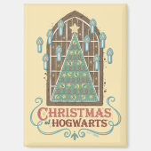 Aimant Noël chez HOGWARTS™ - Graphique de cookies (Recto)
