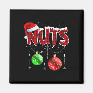 Aimant Noël Correspondant Couple Famille Châtaignes 2
