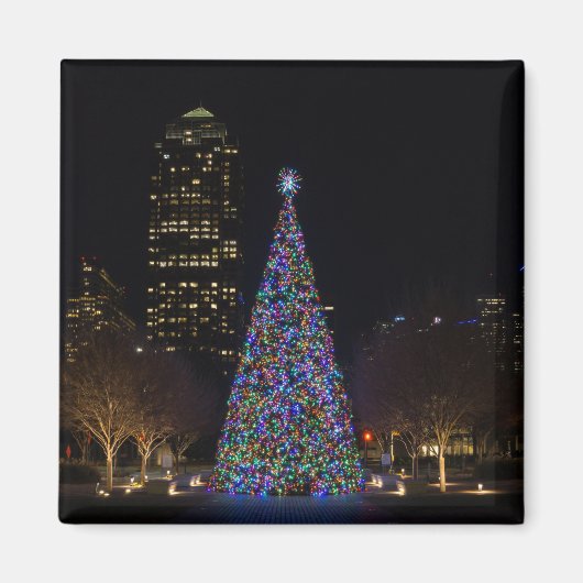 Aimant Noël Dans Le Centre De Dallas (Devant)