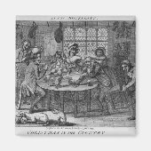 Aimant Noël dans le pays (Devant)