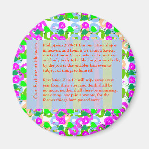 Aimant Noël de BIBLE de CITATION de SAGESSE, le Christ,