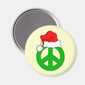 Aimant Noël de la paix (Recto/Verso)