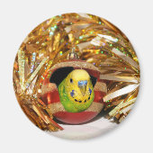 Aimant Noël de la perruche (Devant)