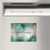 Aimant Noël des arbres verts (In Situ (Lave-vaisselle))