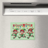 Aimant Noël des Elfes Zoomie (In Situ (Lave-vaisselle))