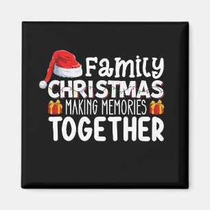 Aimant Noël en famille créant des souvenirs ensemble vaca