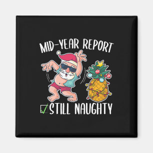 Aimant Noël en juillet Rapport semestriel vilain