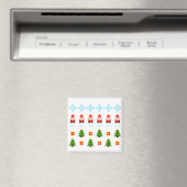 Aimant Noël en pixel art (In Situ (Lave-vaisselle))