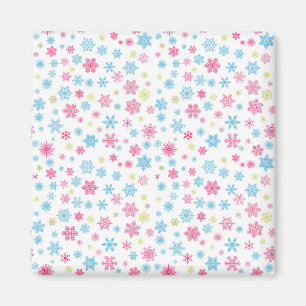 Aimant Noël Fêtes Motif de neige
