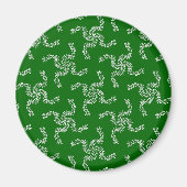 Aimant Noël Garland Green, Décor de Noël (Devant)