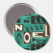 Aimant Noel Green (Recto/Verso)