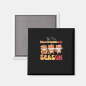 Aimant Noël Halloween C'Est La Saison Hallothanksmas (Recto/Verso)