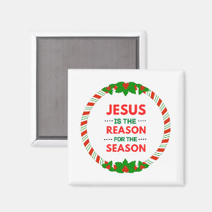Aimant Noël Jésus est la raison de la saison