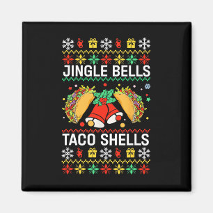 Aimant Noël Jingle Bells Taco Shells Drôle Famille Ug
