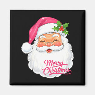 Aimant Noël Joyeux Noël Visage de Père Noël Joyeux Père N