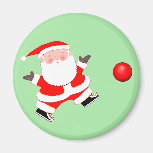 Aimant Noël Kickball (Devant)