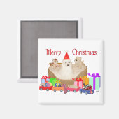 Aimant Noël maltais (Recto/Verso)