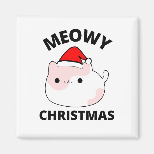 Aimant Noël Meowy (Devant)