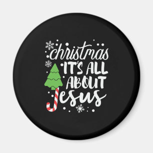 Aimant Noël Noël C'Est Tout À Propos De Jésus
