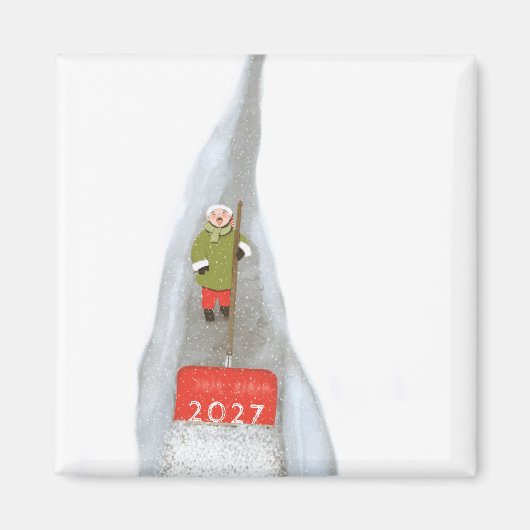 Aimant Noël Nouvel An (Devant)